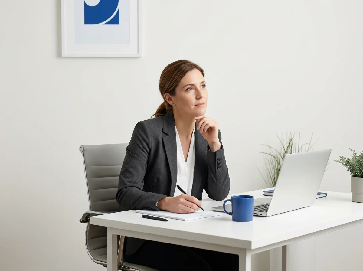 What marketing should I do today- image of business owner wondering what to do